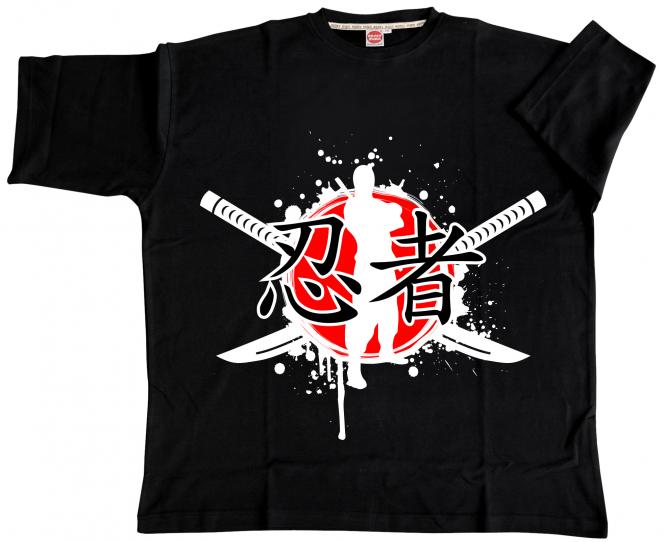 T-Shirt "Japan" schwarz 6xl